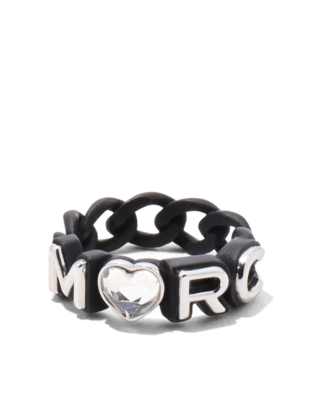 Marc Jacobs The Charmed Marc Chain 戒指 - 黑色