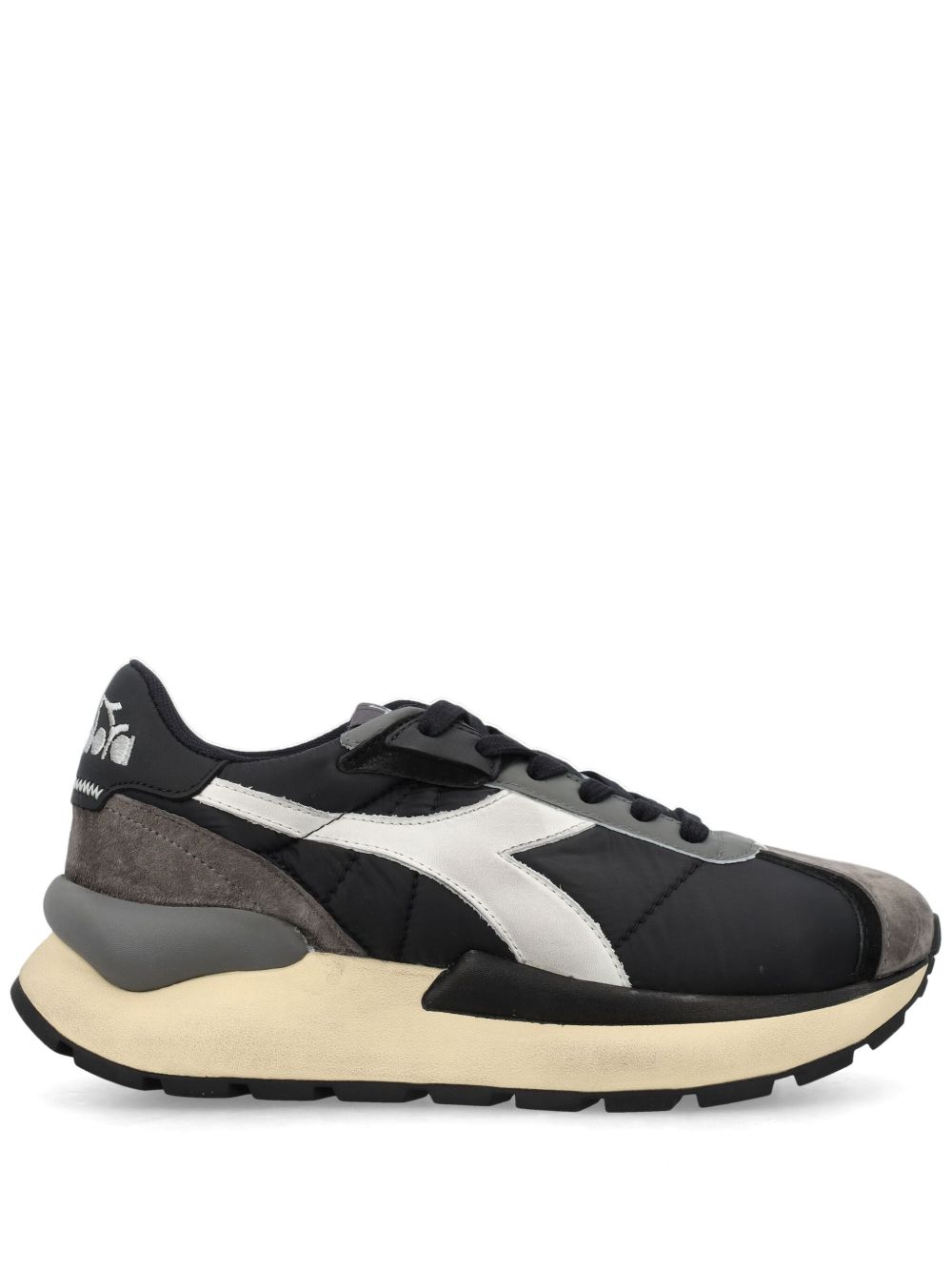 Diadora Mercury Elite 拼接运动鞋 - 黑色