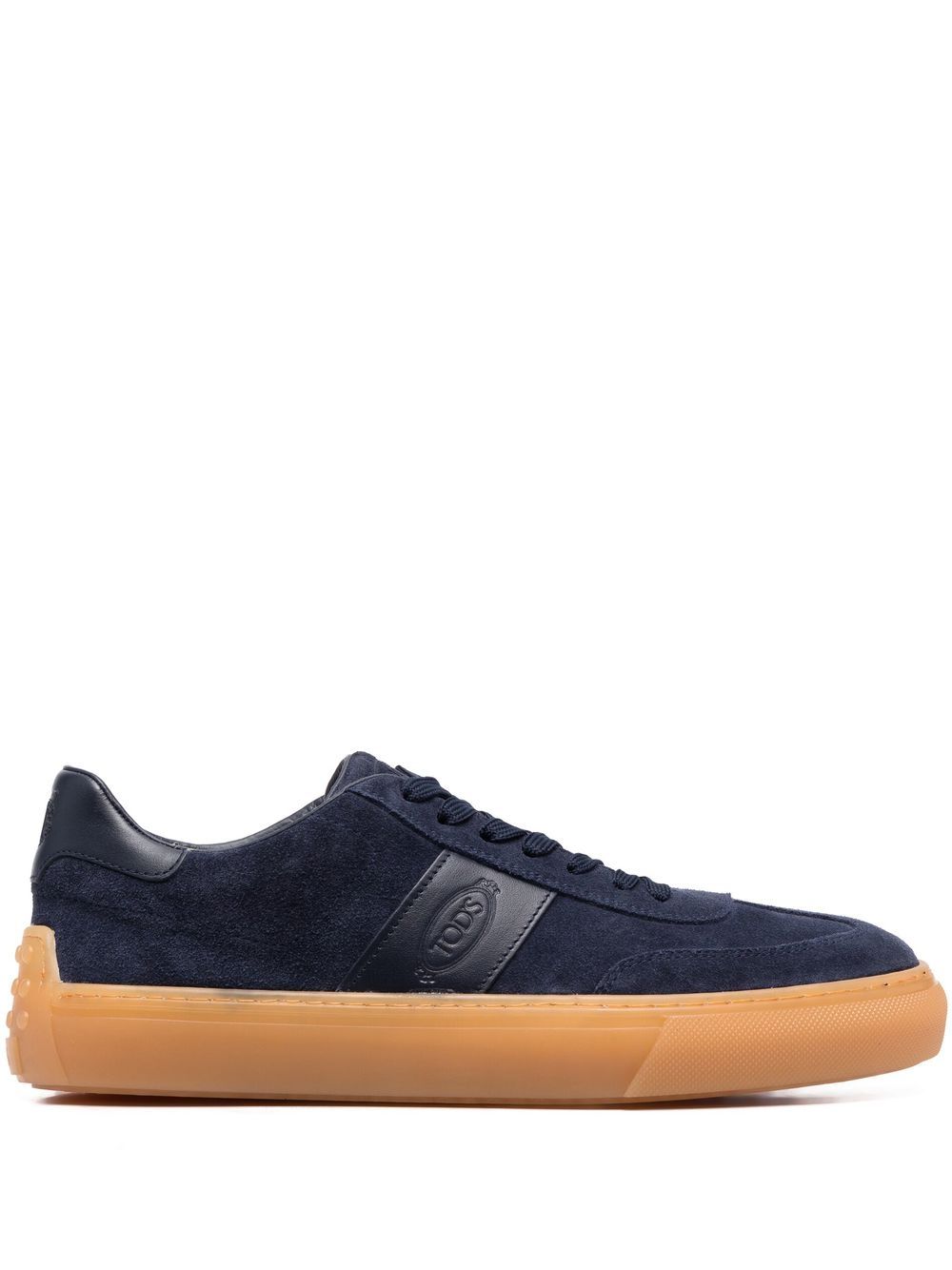 Tod's 托德斯 绒面皮低帮运动鞋 - 蓝色