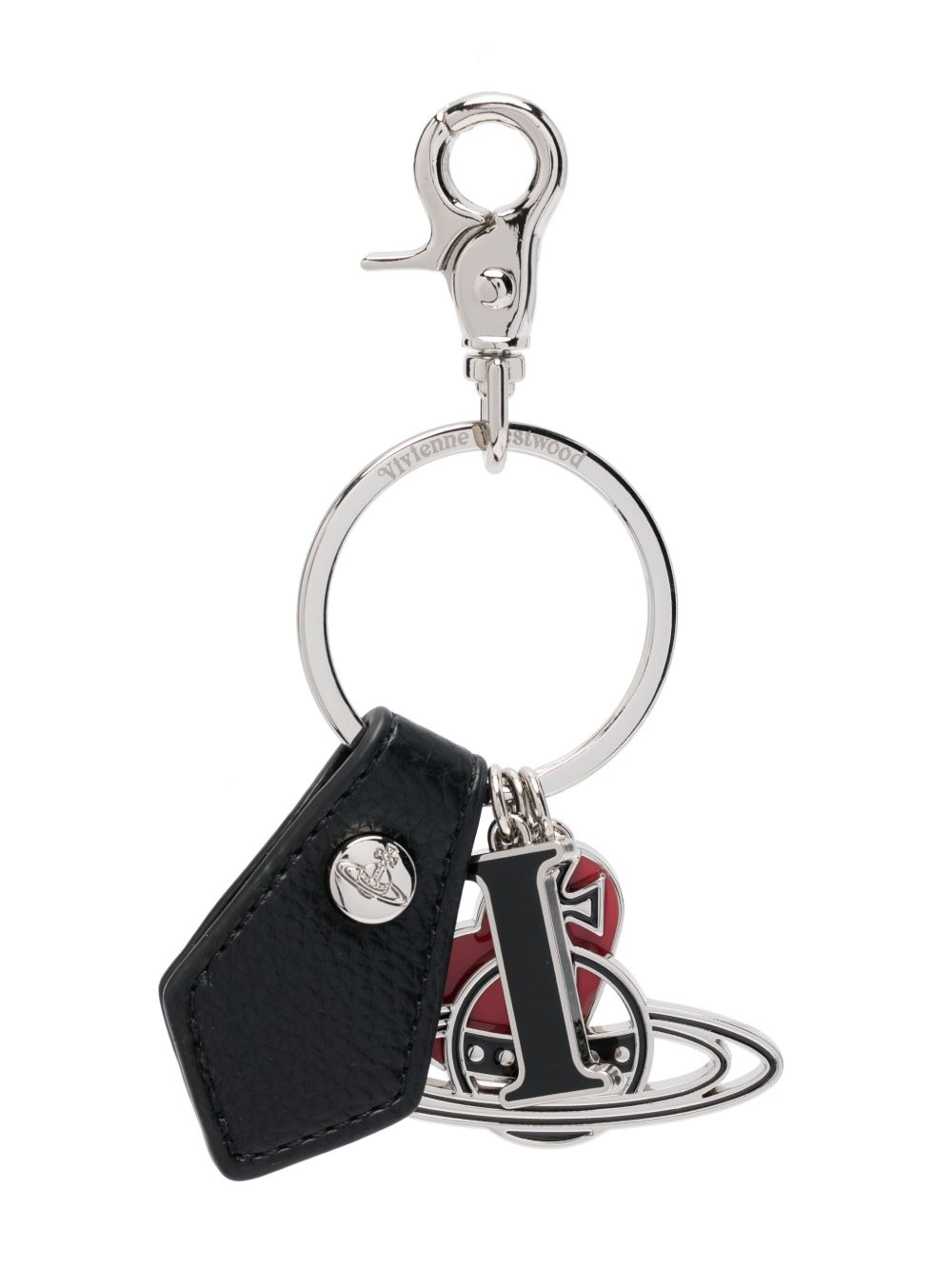 Vivienne Westwood I Love Orb 钥匙扣 - 黑色
