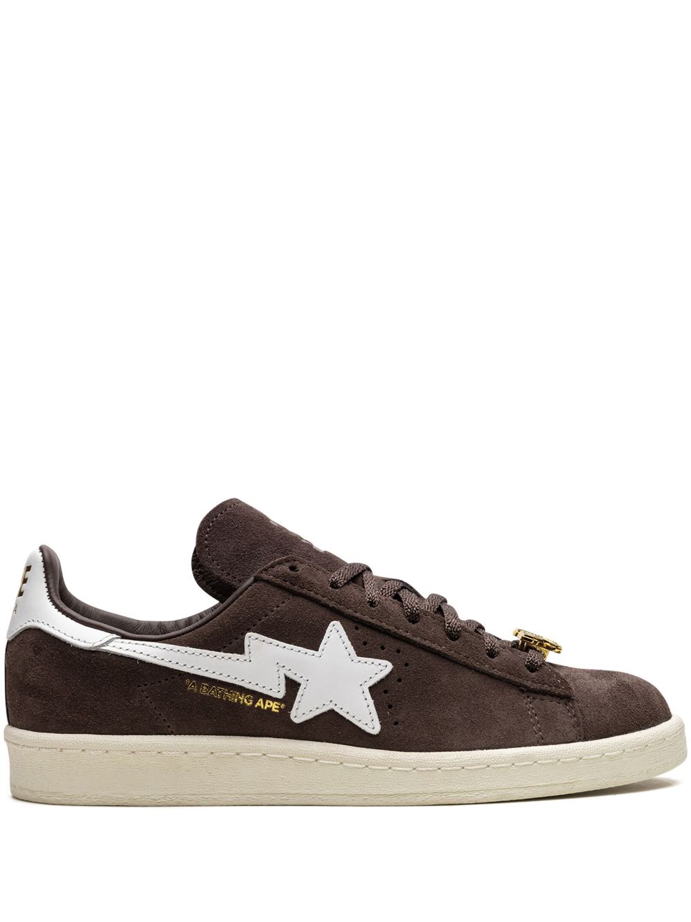 adidas x BAPE Campus 80s Brown 运动鞋 - 褐色