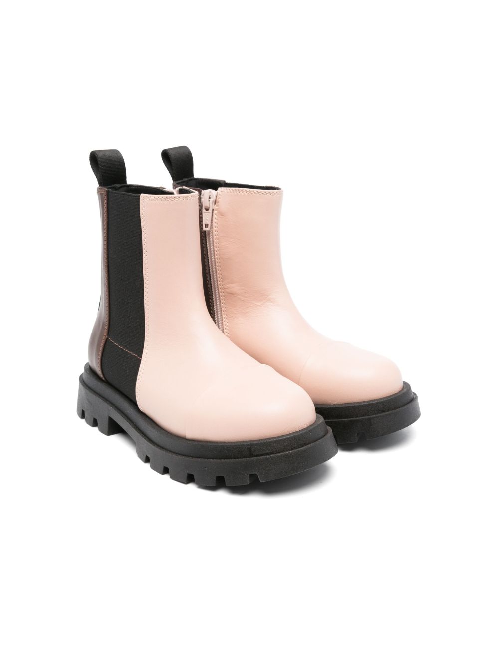 Marni Kids 双色短靴 - 中性色