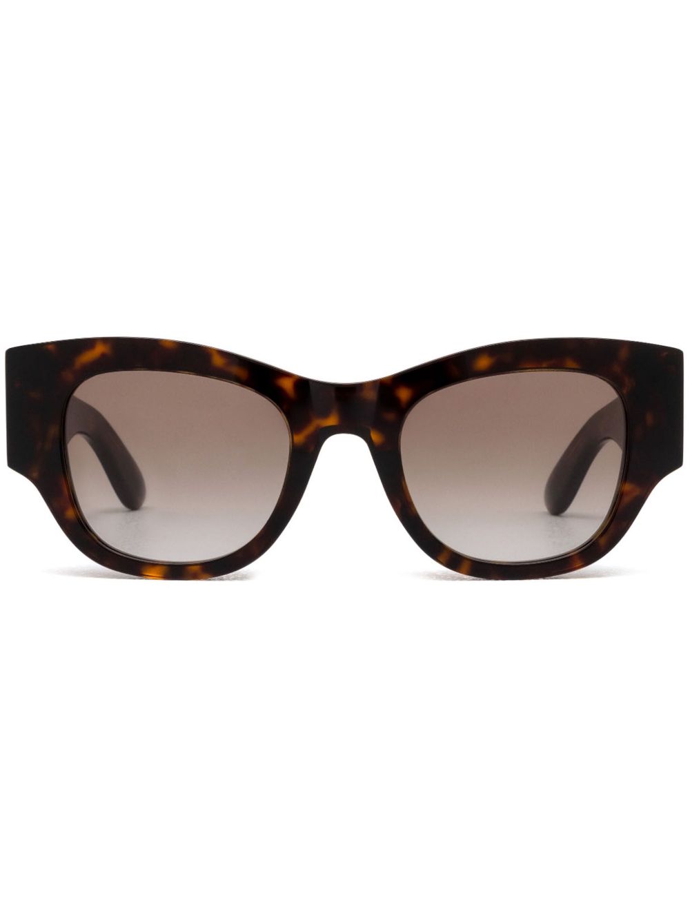 Alexander McQueen Eyewear AM0420S 太阳眼镜 - 褐色
