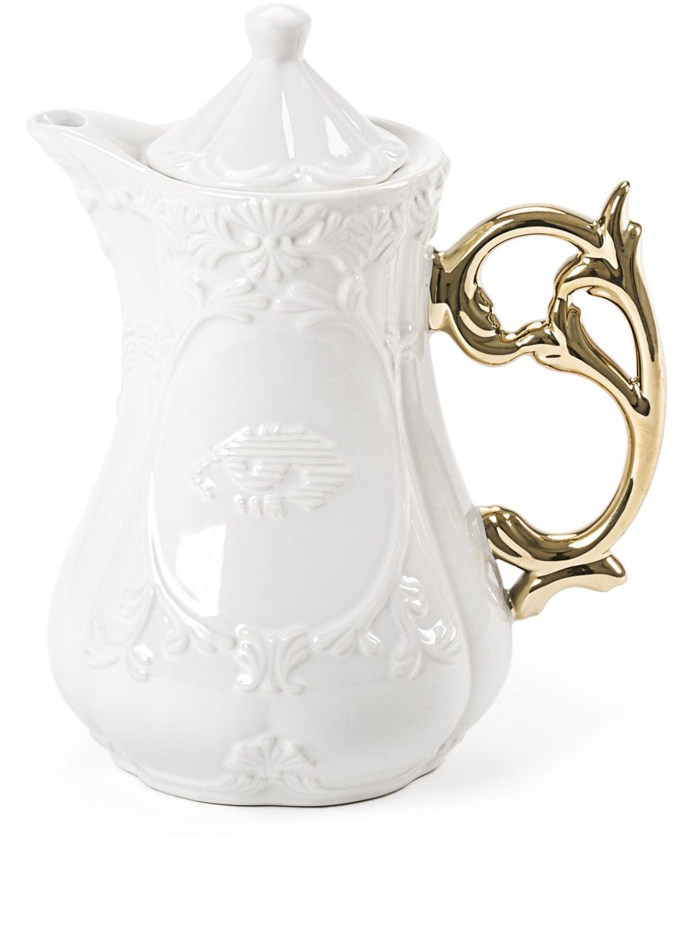 Seletti I-Wares 陶瓷茶壶 - 白色