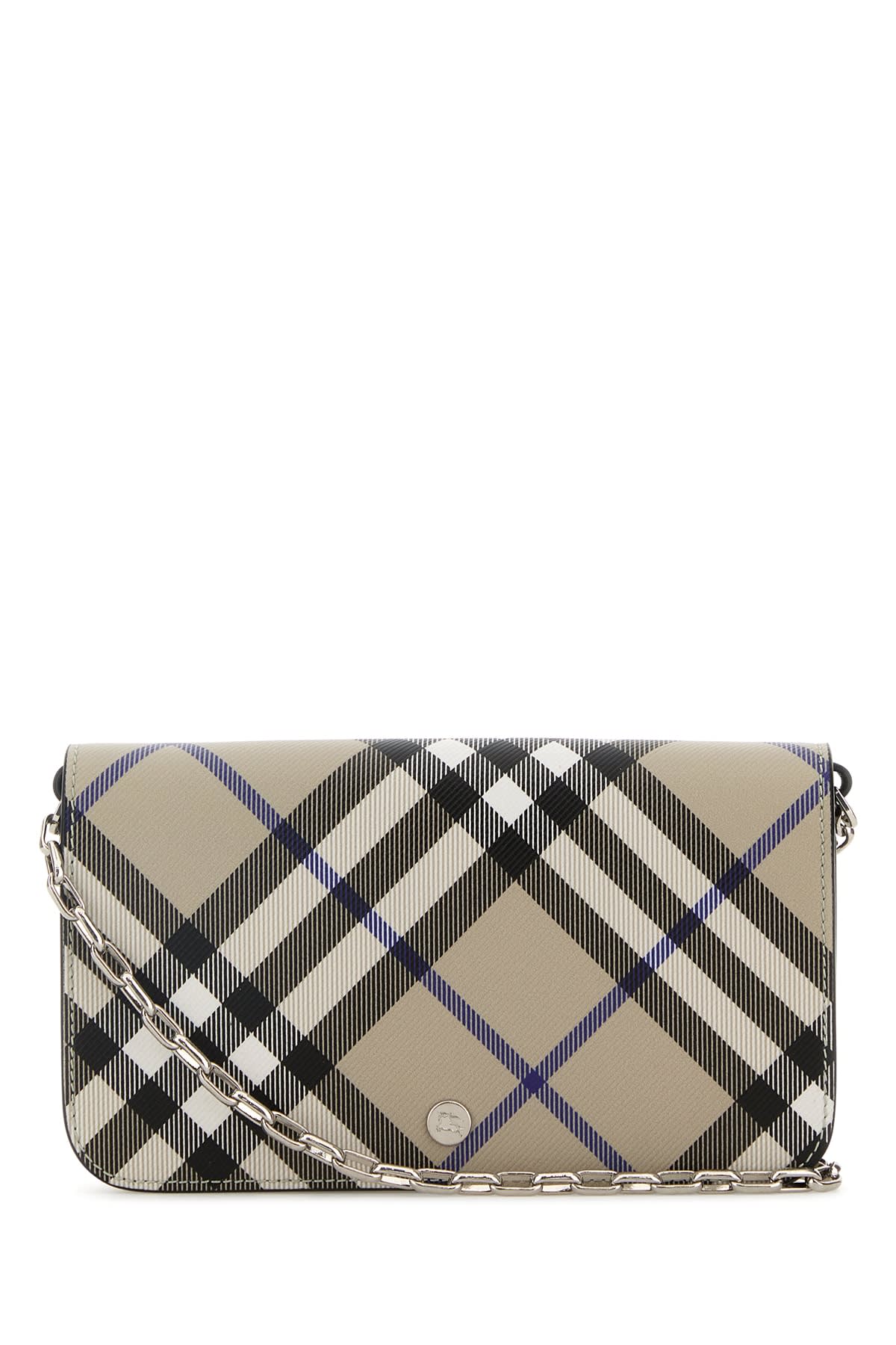 Burberry 格纹链条钱包