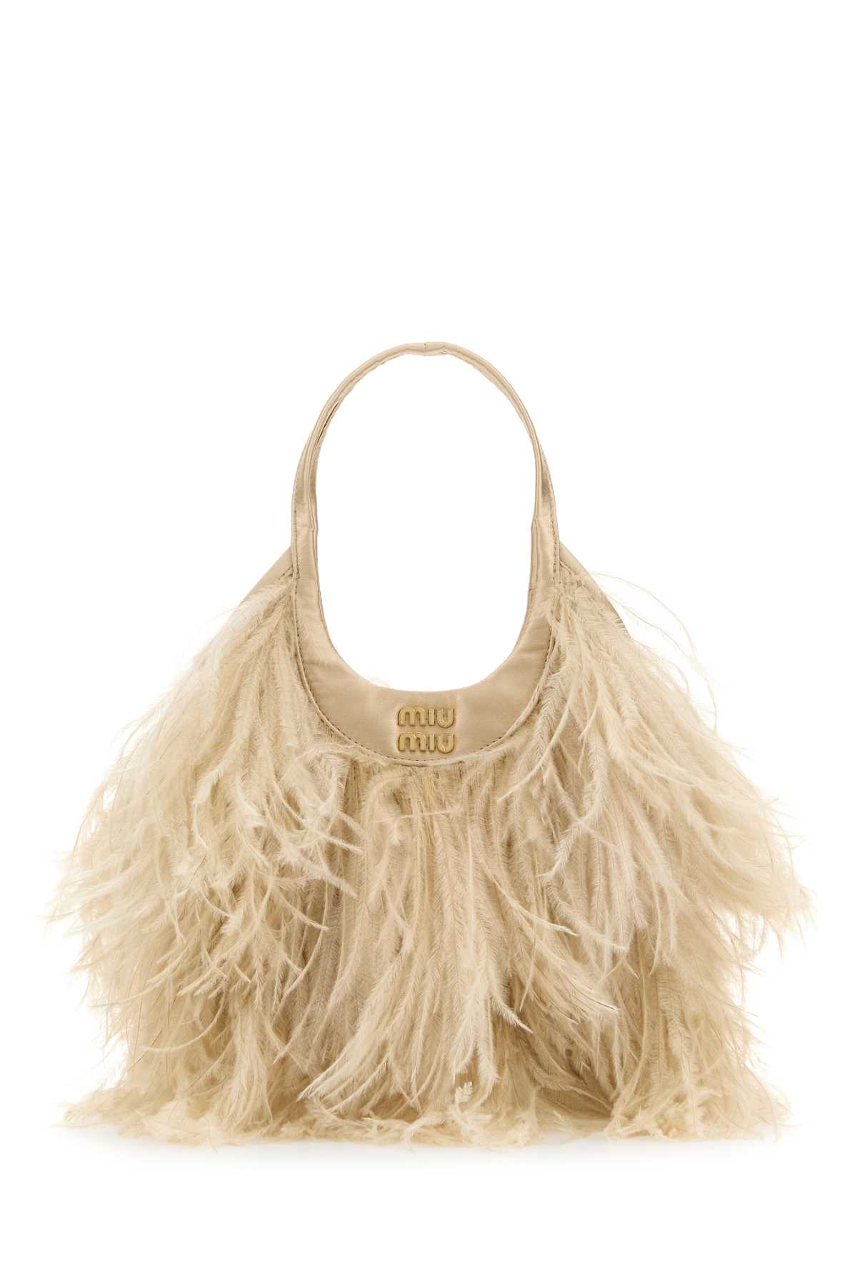 Miu Miu Embellished Satin Handbag