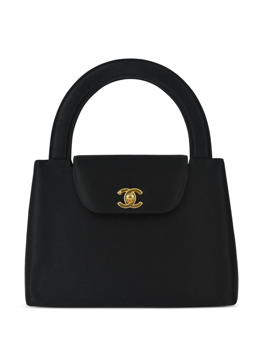 CHANEL Pre-Owned Kelly 托特包（1998年典藏款） - 黑色