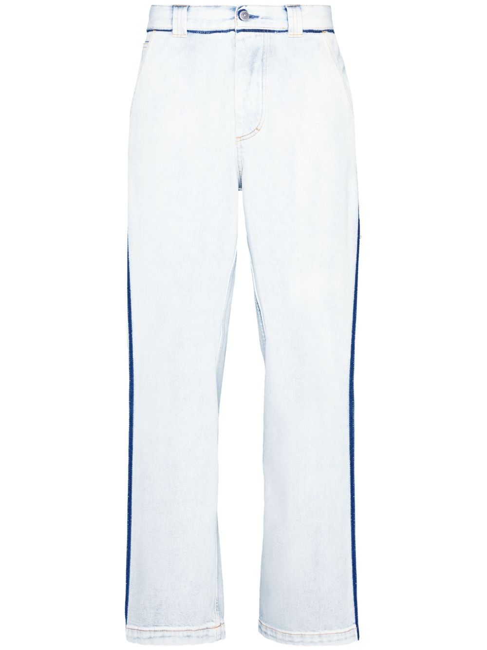Maison Margiela Japanese 直筒牛仔裤 - 蓝色