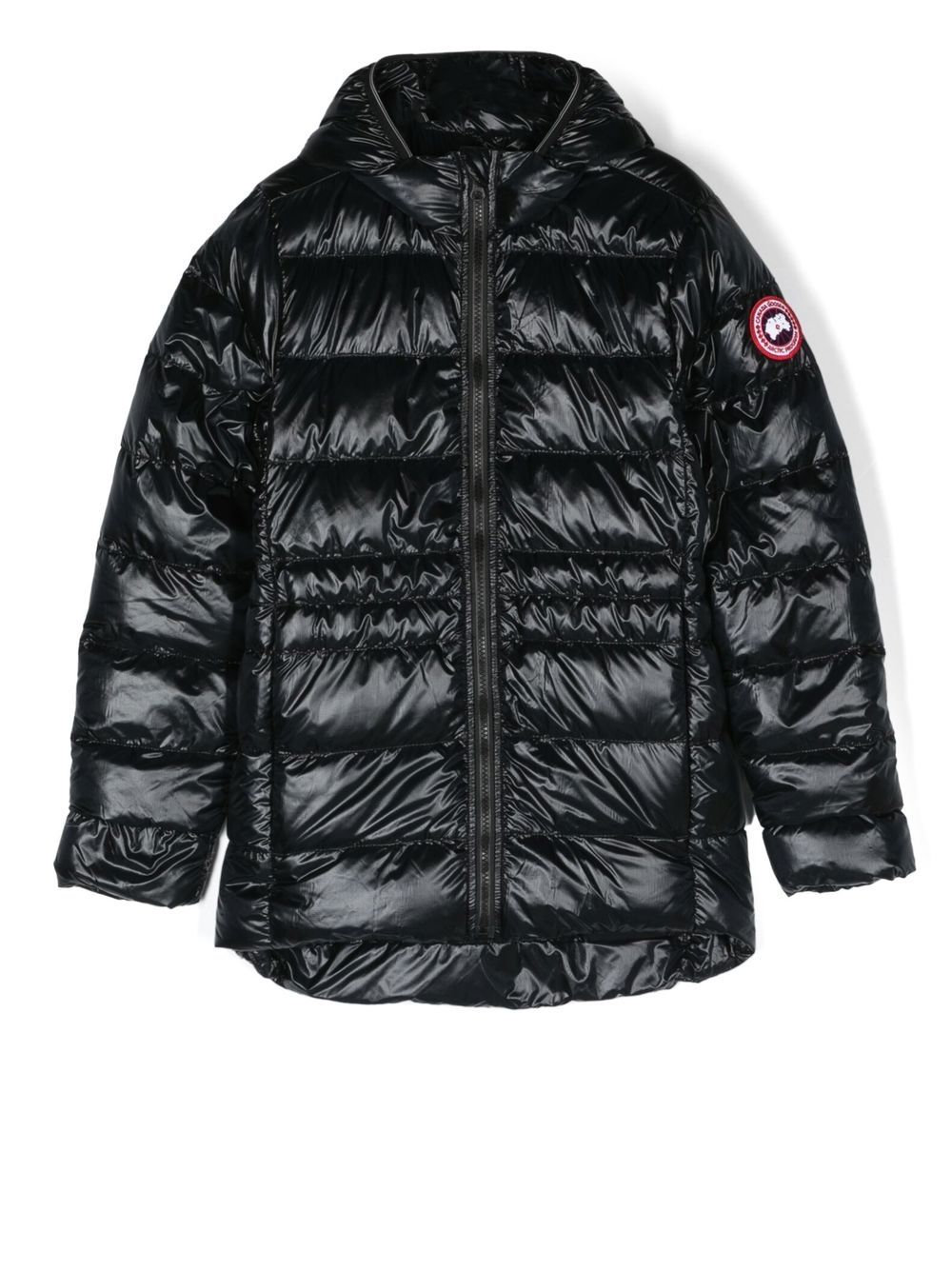 Canada Goose Kids Crofton 填充夹克 - 黑色