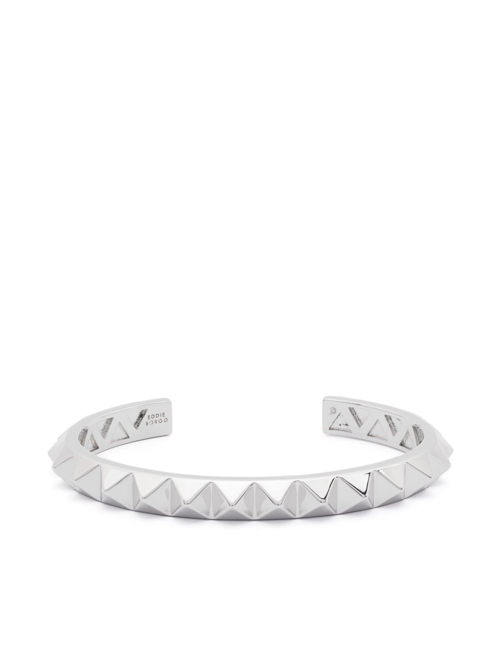 Eddie Borgo large Pyramid cuff - 银色