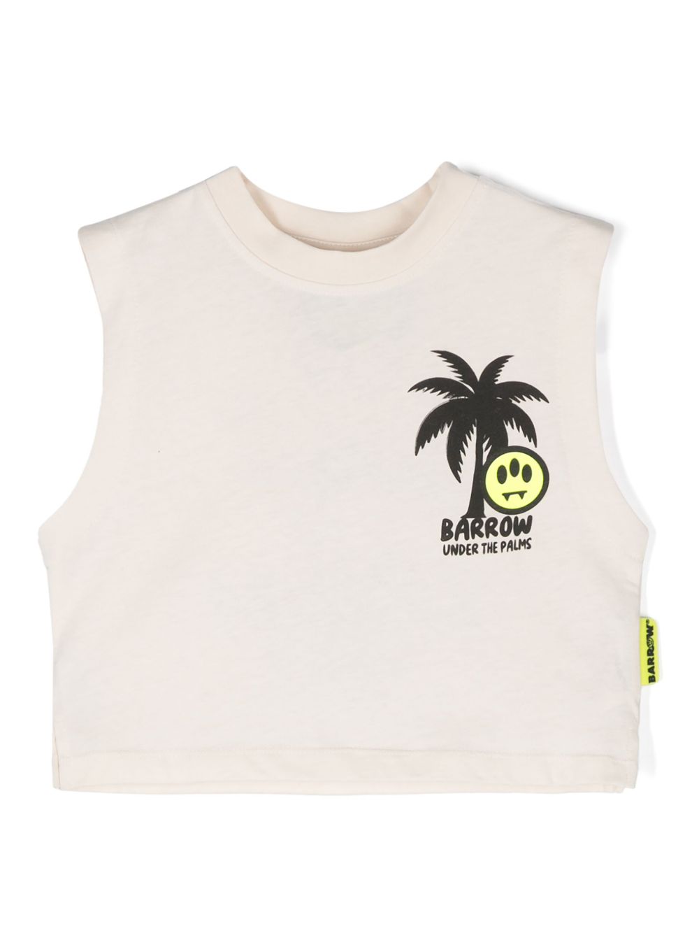 Barrow kids Under The Palms 印花坦克背心 - 中性色