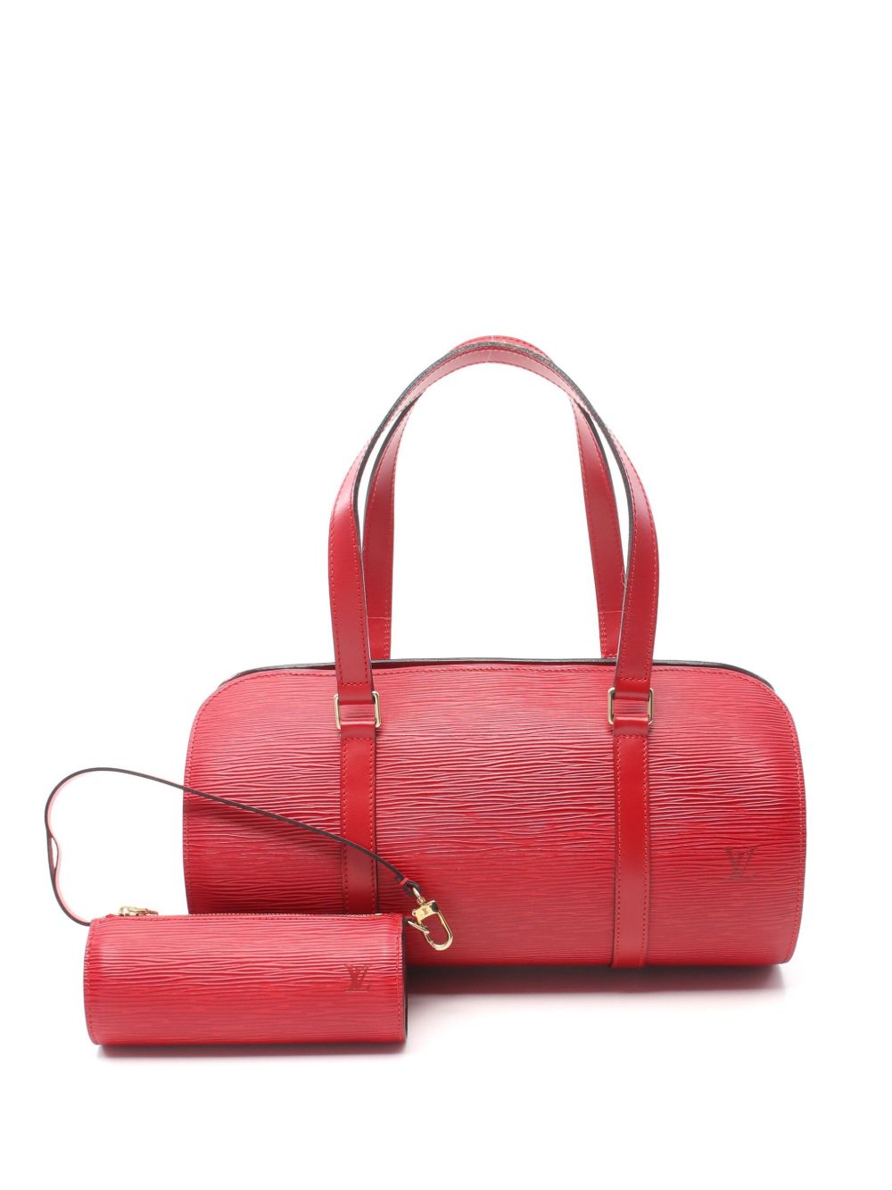 Louis Vuitton Pre-Owned Soufflot 手提包（1997年典藏款） - 红色