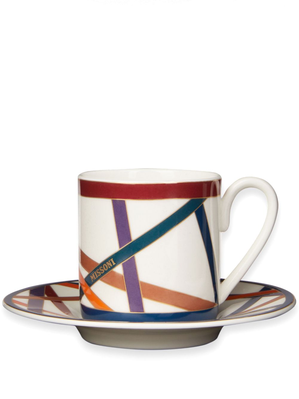 Missoni Home Nastri 咖啡杯（六件装） - 白色