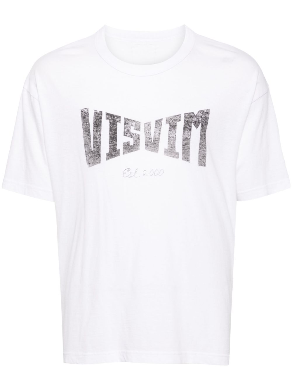 visvim logo印花T恤 - 白色