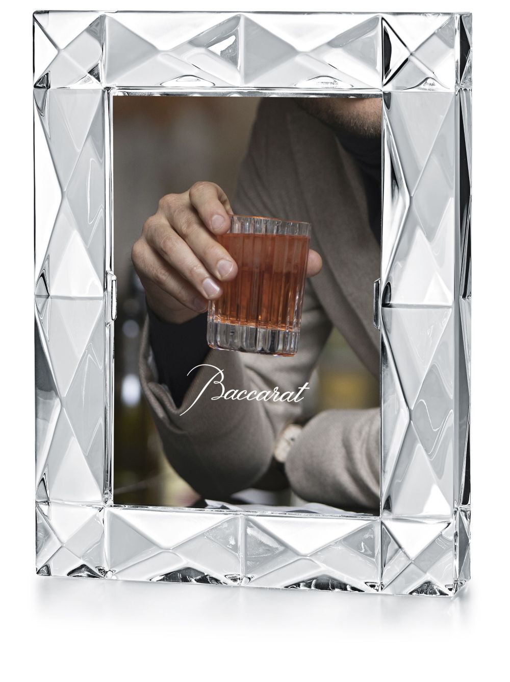 Baccarat Luxor Clear 晶饰相框（4英寸x6英寸） - 中性色