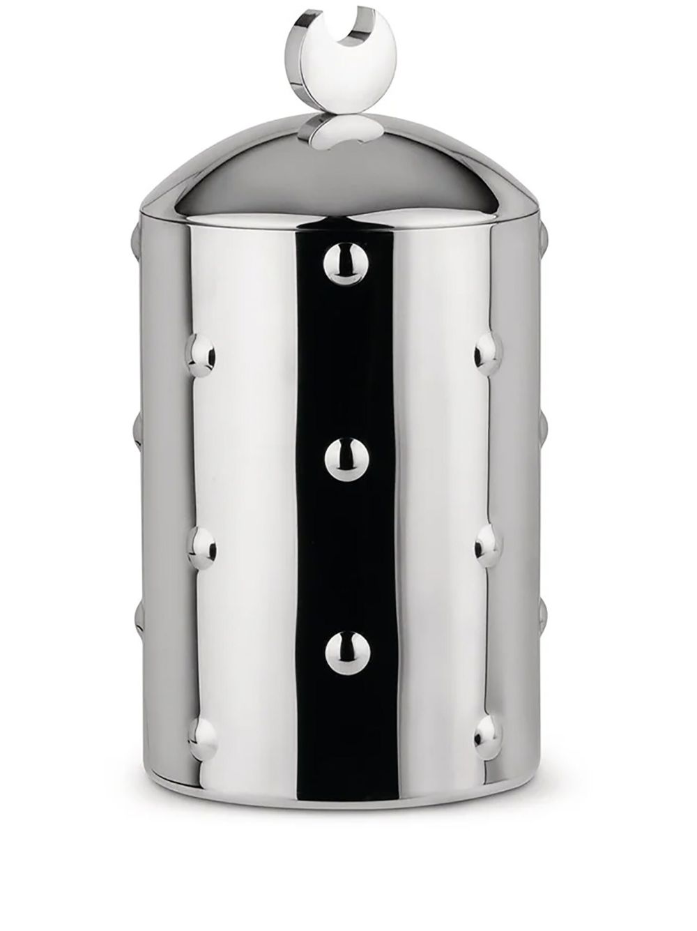 Alessi Kalistò 1 带钮罐 - 银色