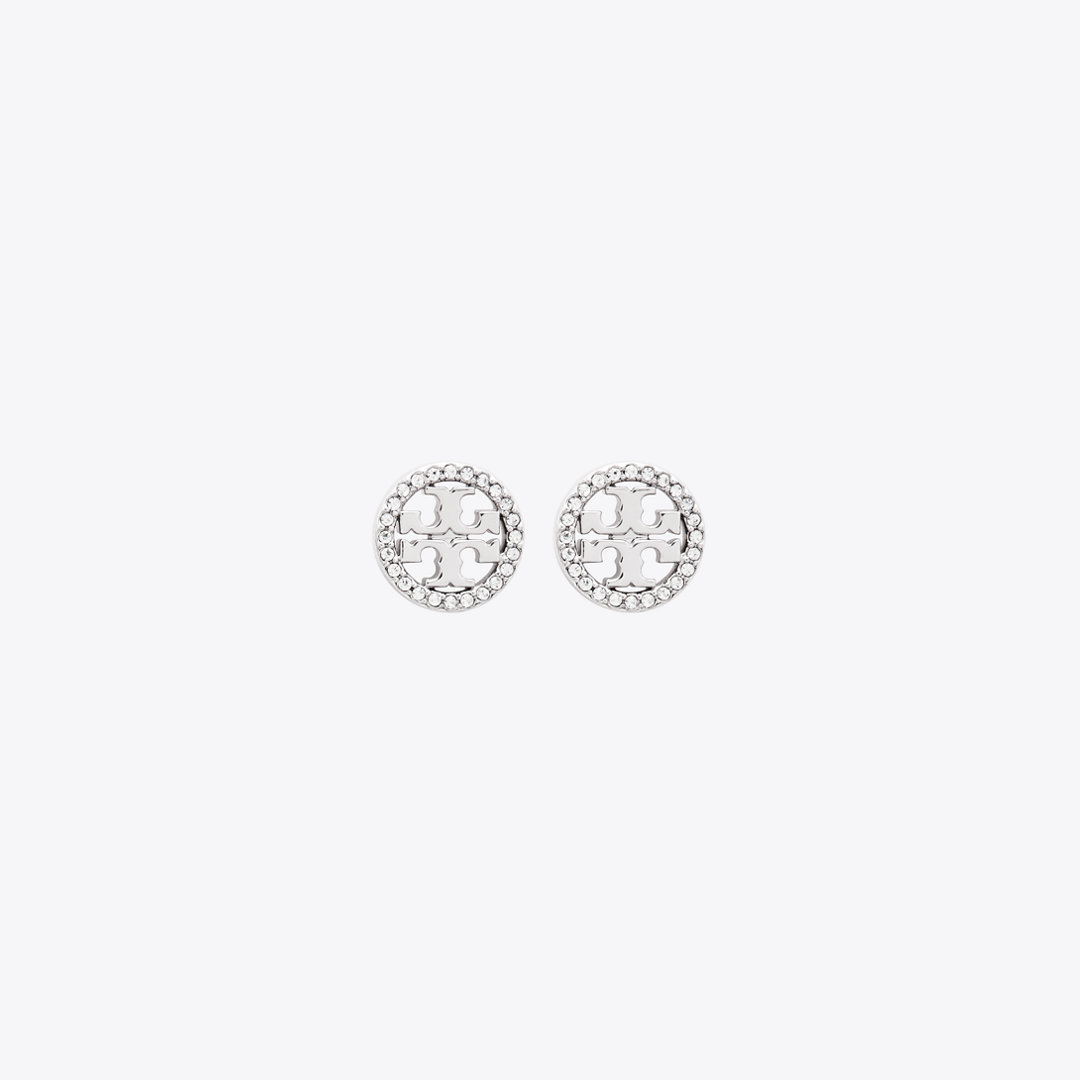 Tory Burch Miller Pavé Stud Earring