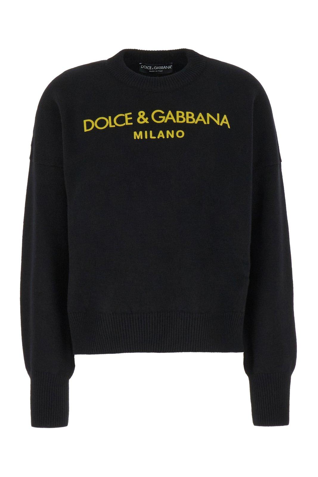 Dolce & Gabbana 羊绒logo毛衣