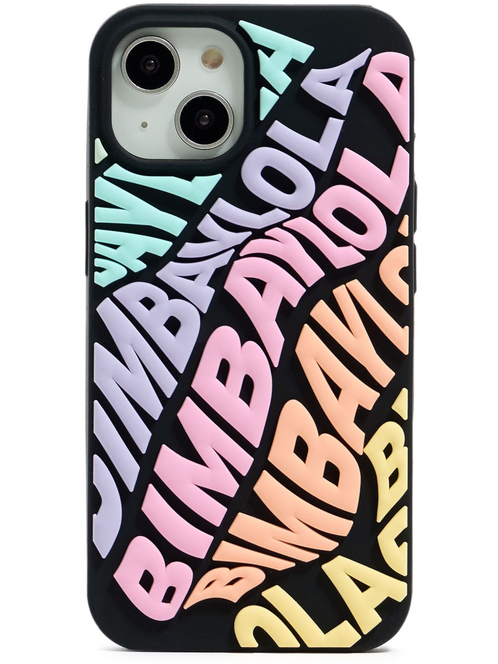 Bimba y Lola Iphone 14 logo压纹手机壳 - 黑色