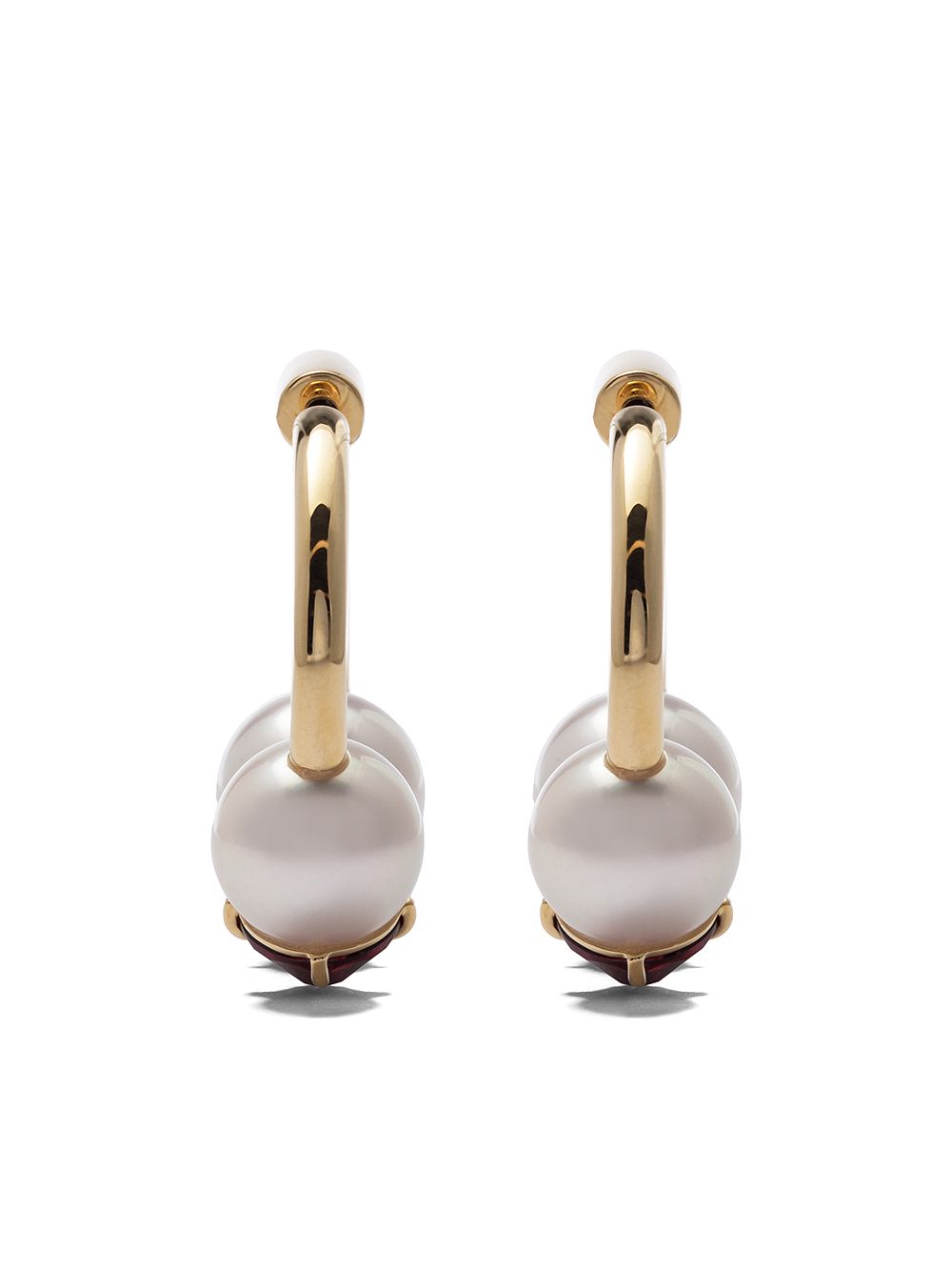 TASAKI Refined Rebellion 18K黄金经典耳环 - 金色