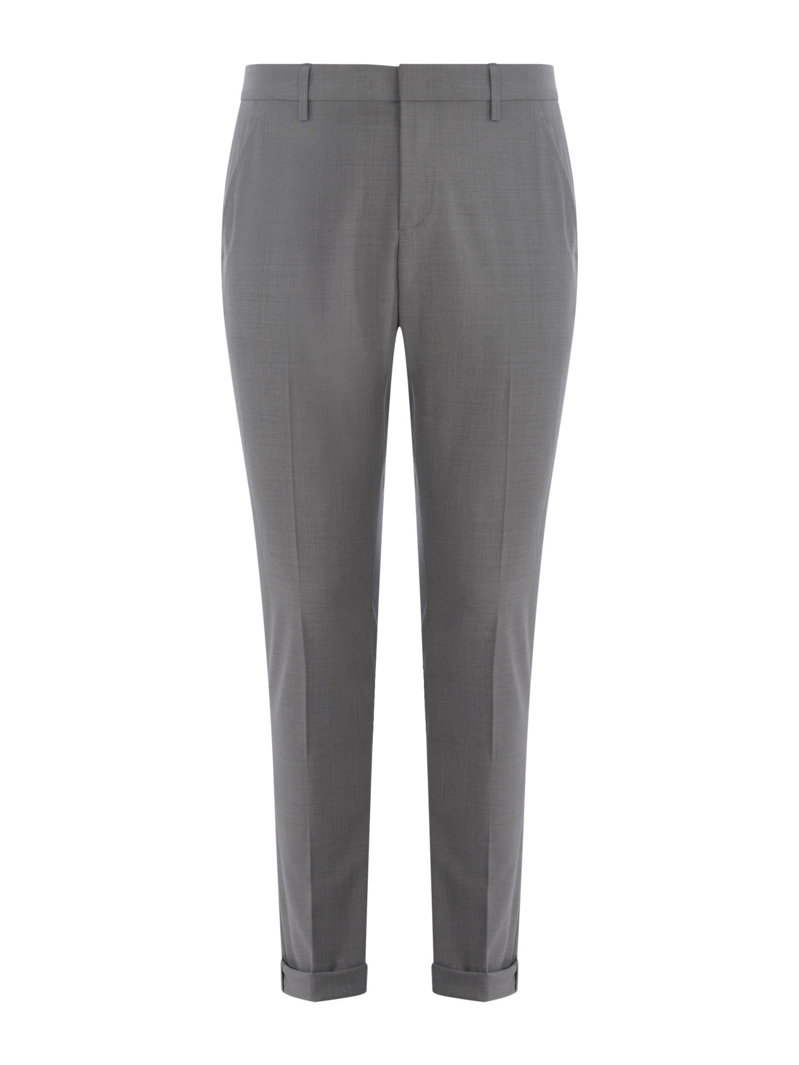 Trousers Dondup gaubert In Stretch Wool Availability Shop Pompeii