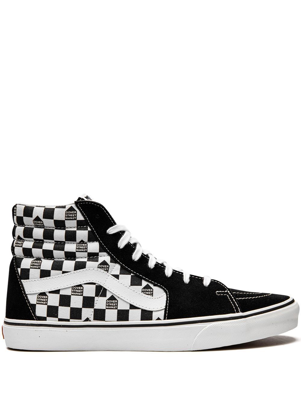 Vans x Dover Street Market Sk8-Hi DSM Check 运动鞋 - 黑色