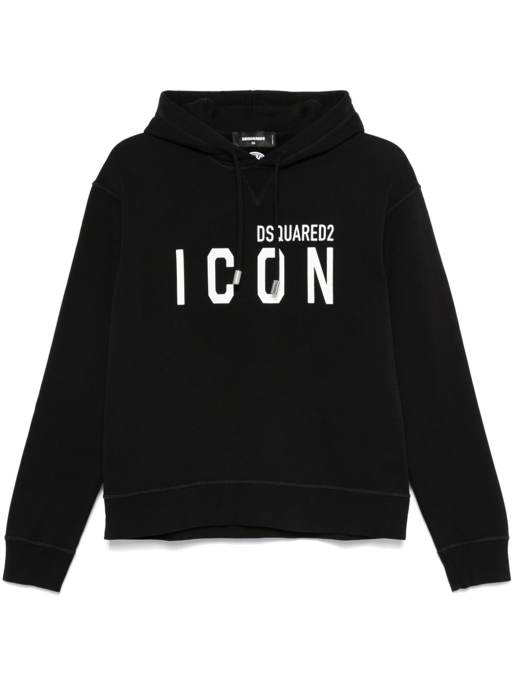 DSQUARED2 Cool Fit 连帽衫 - 黑色
