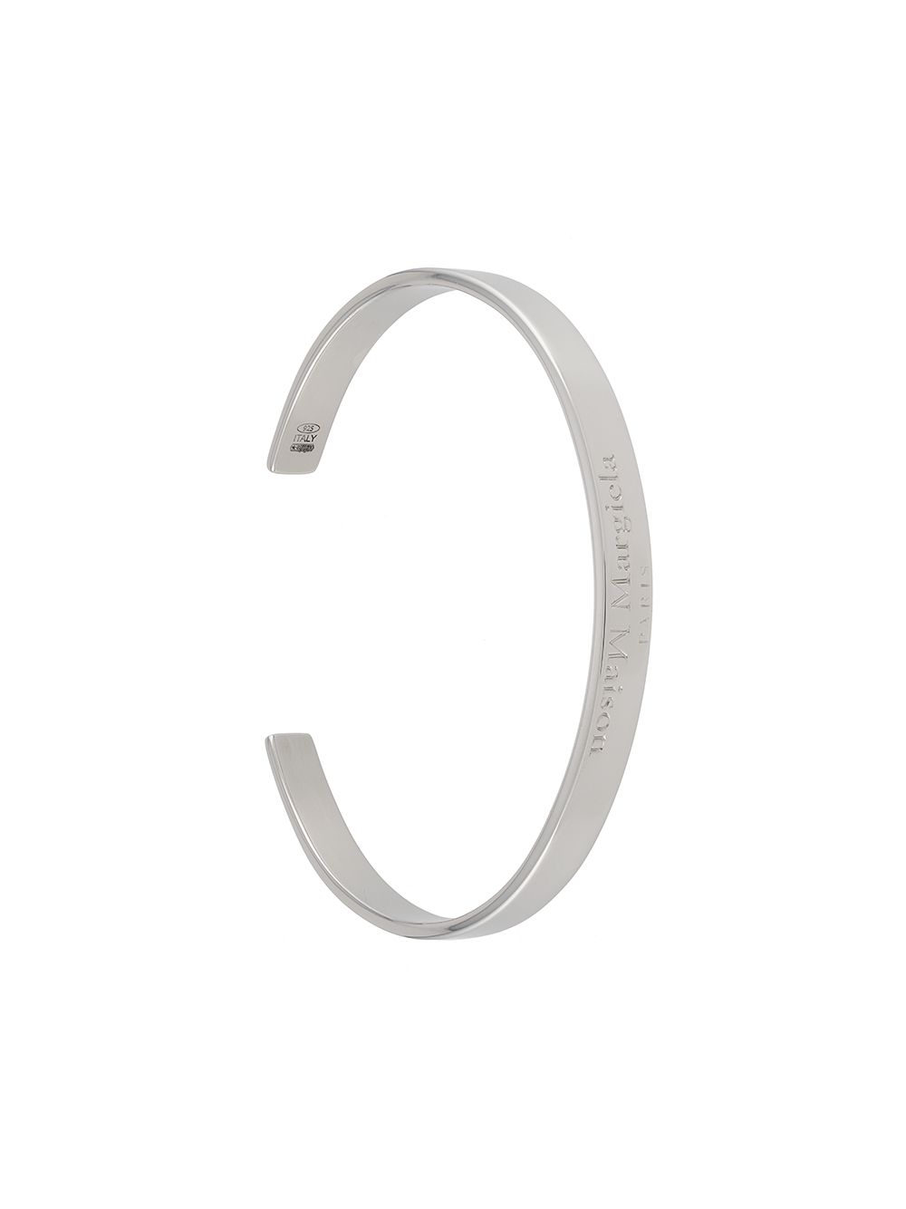 Maison Margiela 马丁·马吉拉时装屋 logo雕刻手环 - 银色