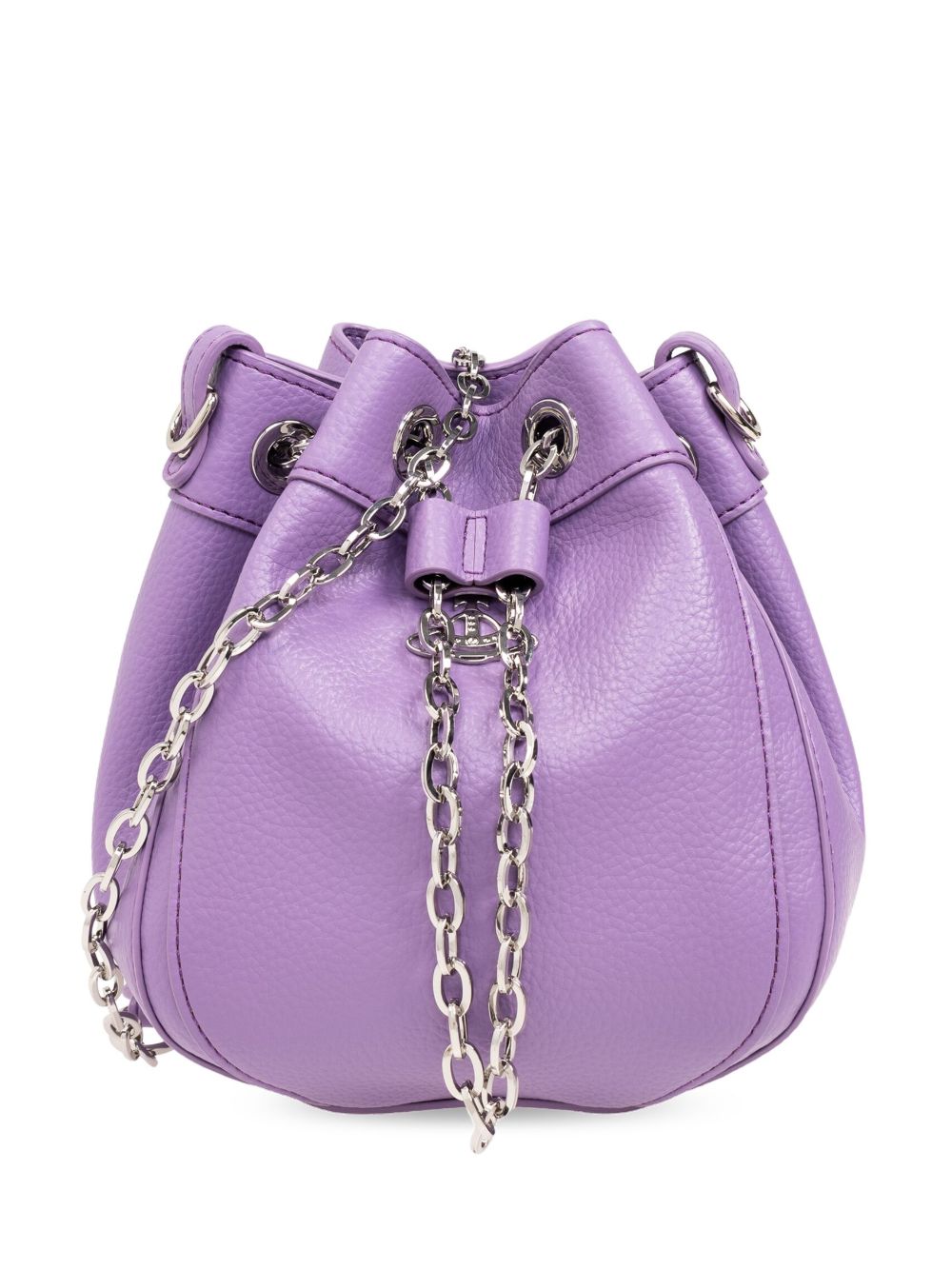 Vivienne Westwood Chrissy 小号水桶包 - 紫色