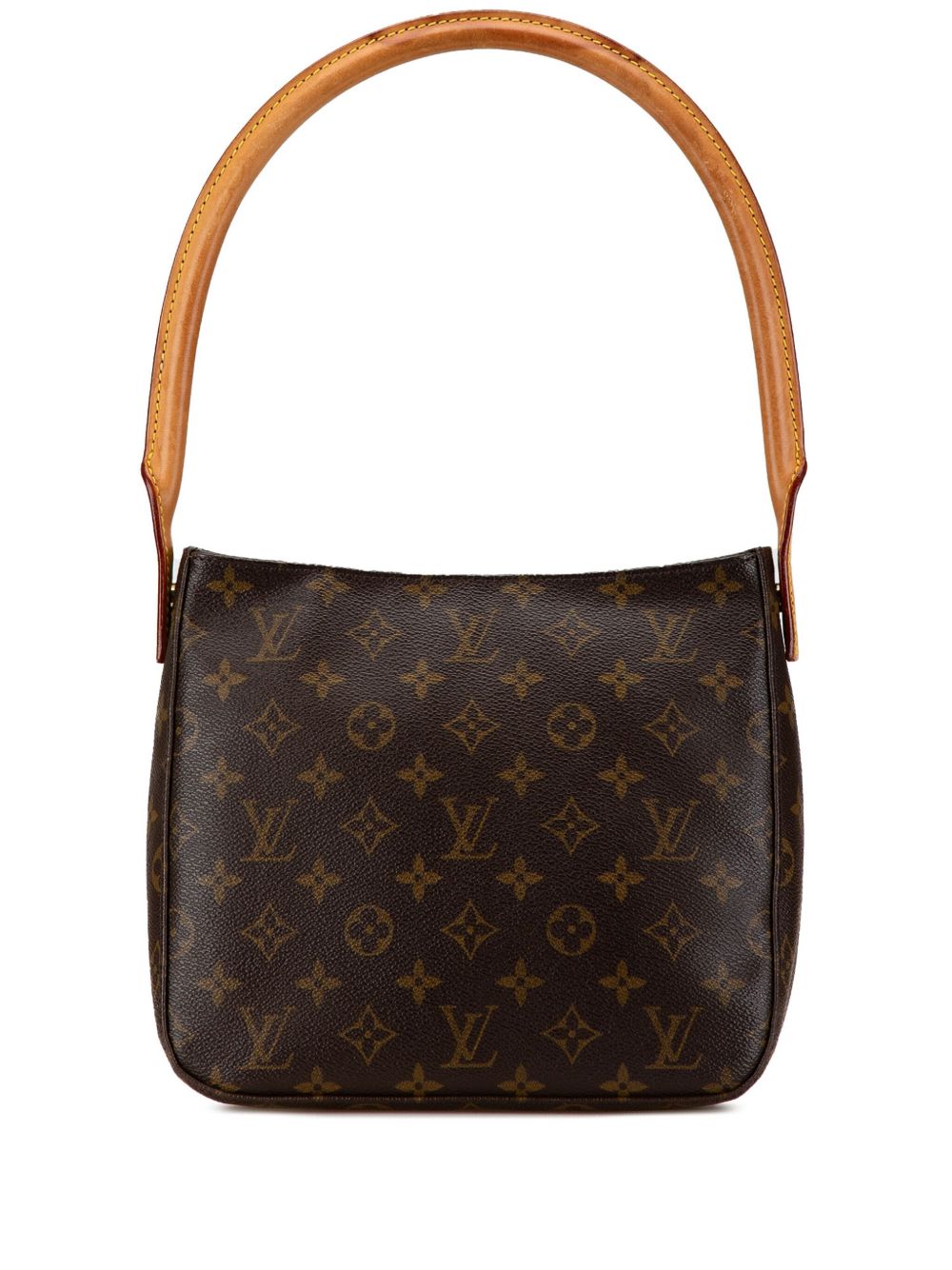 Louis Vuitton Pre-Owned LMonogram Looping MM 单肩包（2002年典藏款） - 褐色