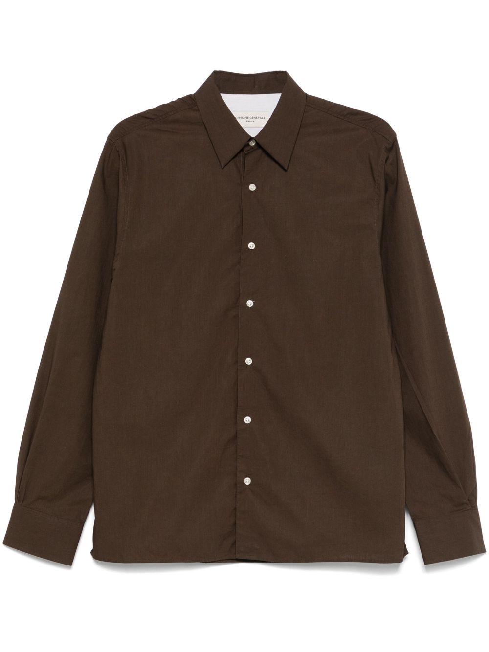 Officine Generale Eloi 衬衫 - 褐色