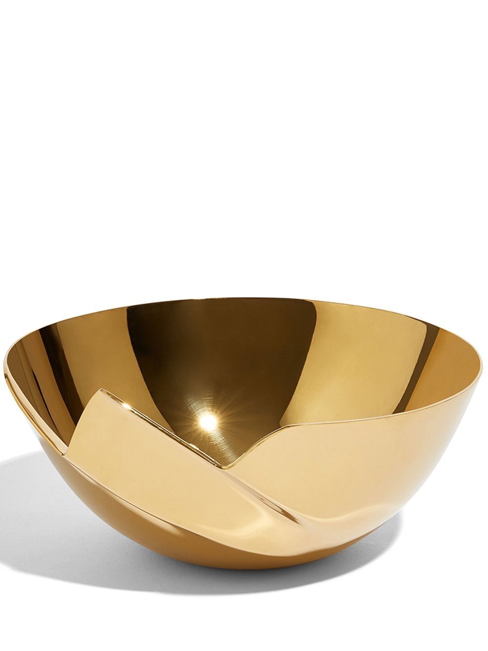 Zaha Hadid Design Serenity 不锈钢碗 - 金色