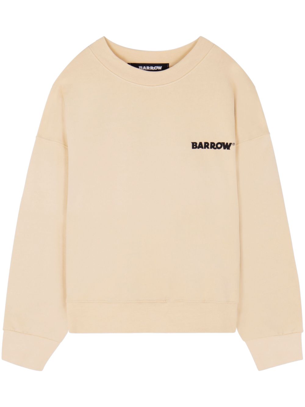 BARROW logo刺绣卫衣 - 中性色