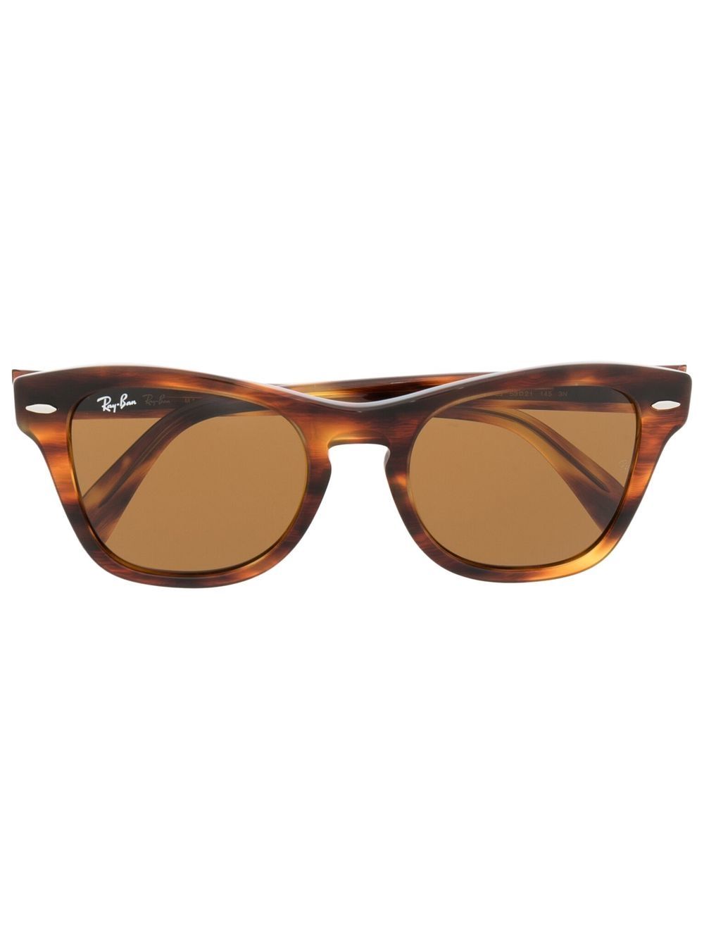 Ray-Ban 猫眼框太阳眼镜 - 褐色