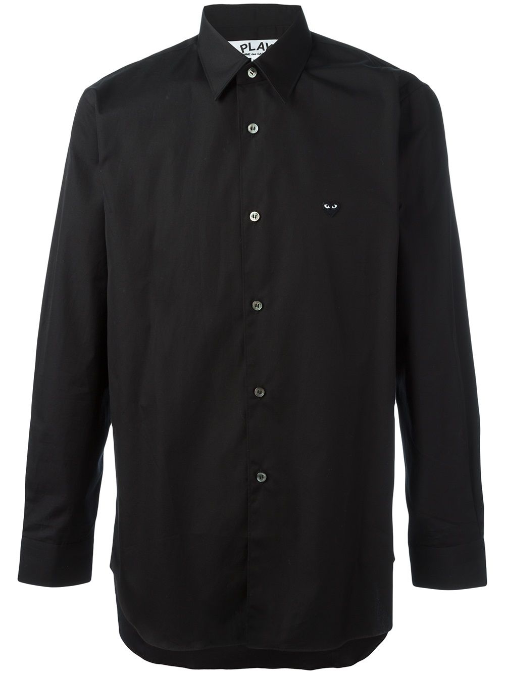 Comme Des Garçons Play 迷你心形衬衫 - 黑色