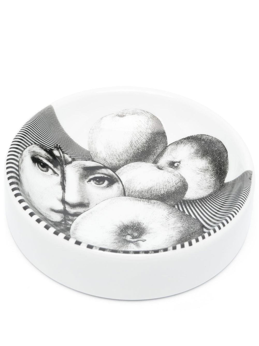 Fornasetti Tema e Variazioni 餐盘 - 白色