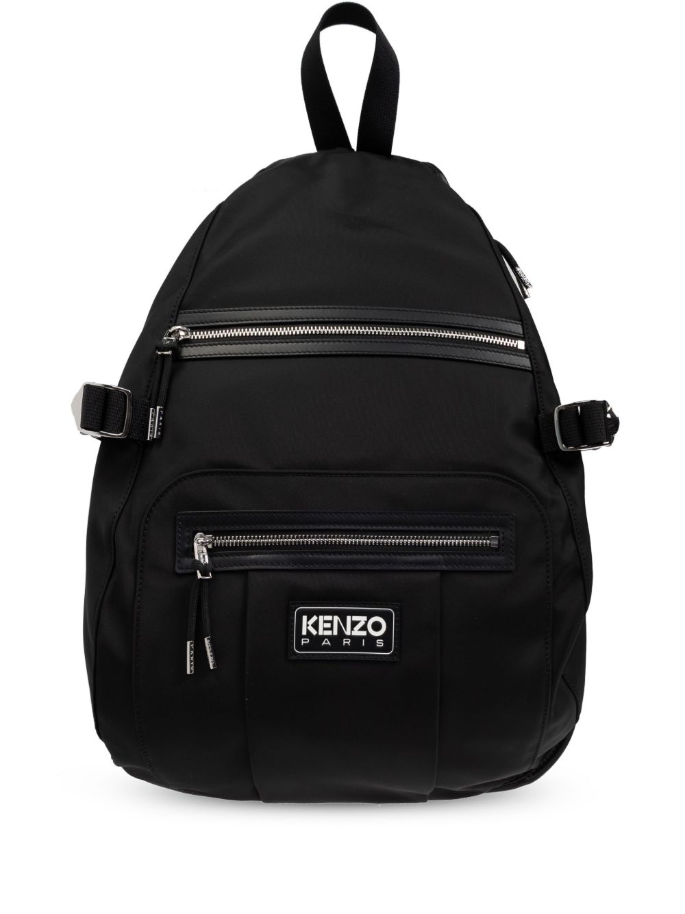 Kenzo 标贴双肩包 - 黑色