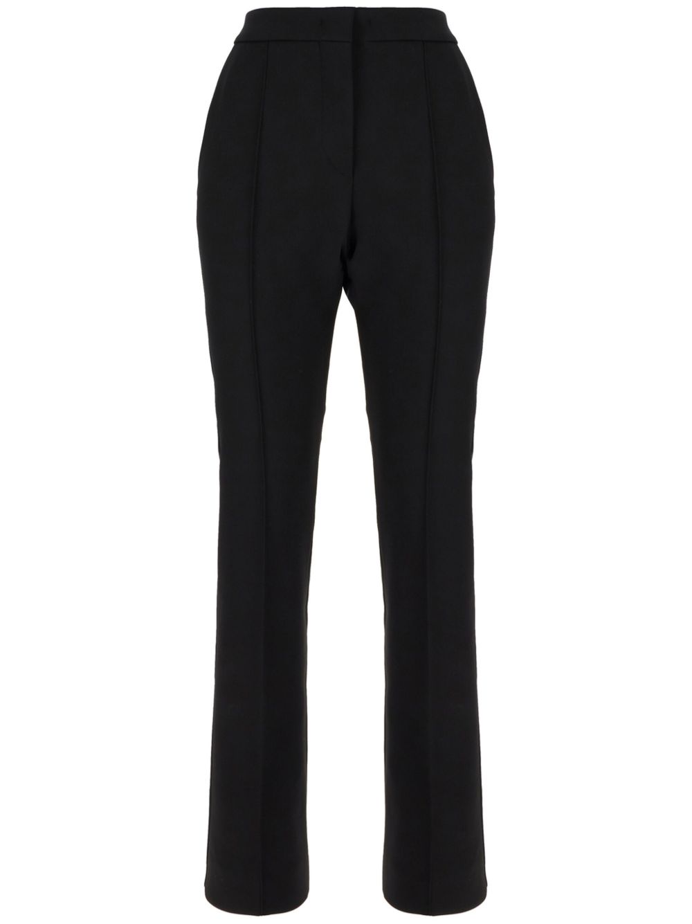Sportmax 高腰长裤 - 黑色