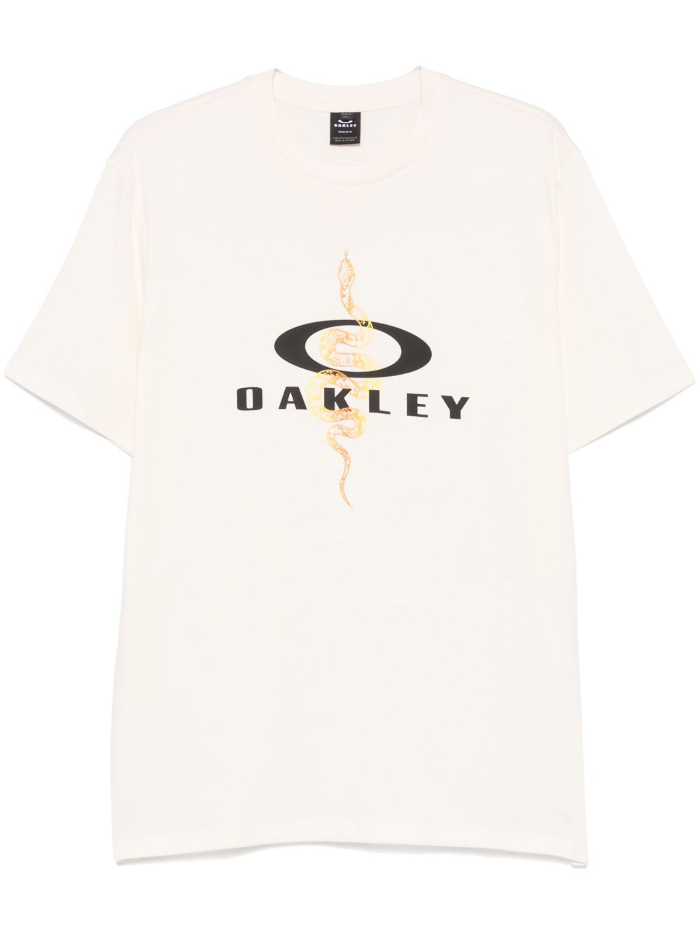 Oakley logo印花T恤 - 白色