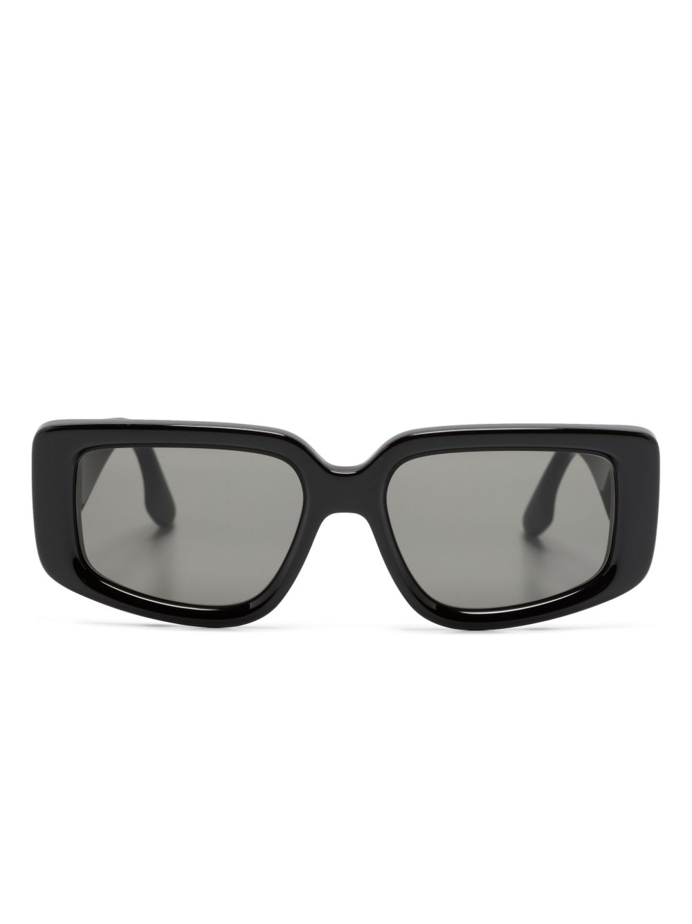 Victoria Beckham 长方形框太阳眼镜 - 黑色