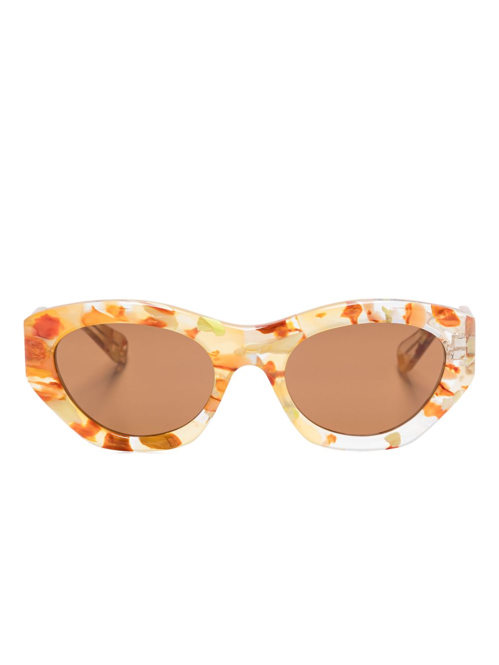 Chloé Eyewear CH0220S 太阳眼镜 - 橘色