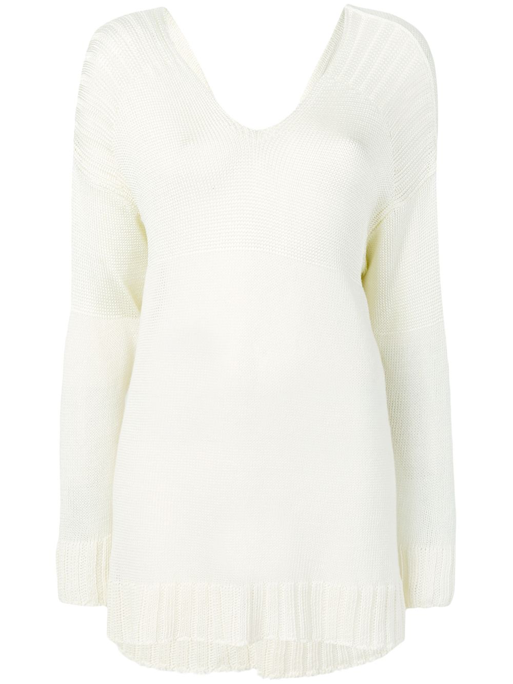 Jean Paul Gaultier Pre-Owned 露背毛衣 - 白色