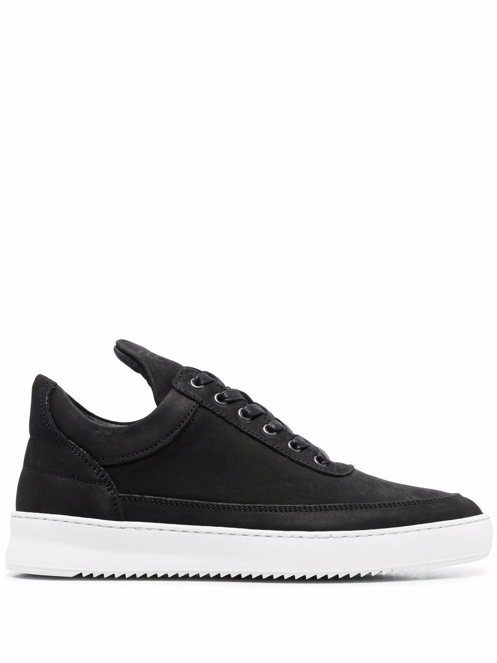 Filling Pieces Ripple 低帮板鞋 - 黑色