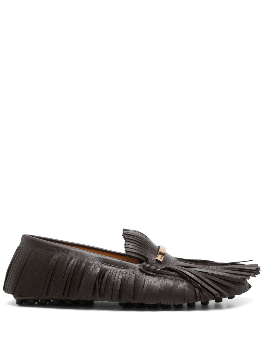 Tod's Yorky 乐福鞋 - 褐色
