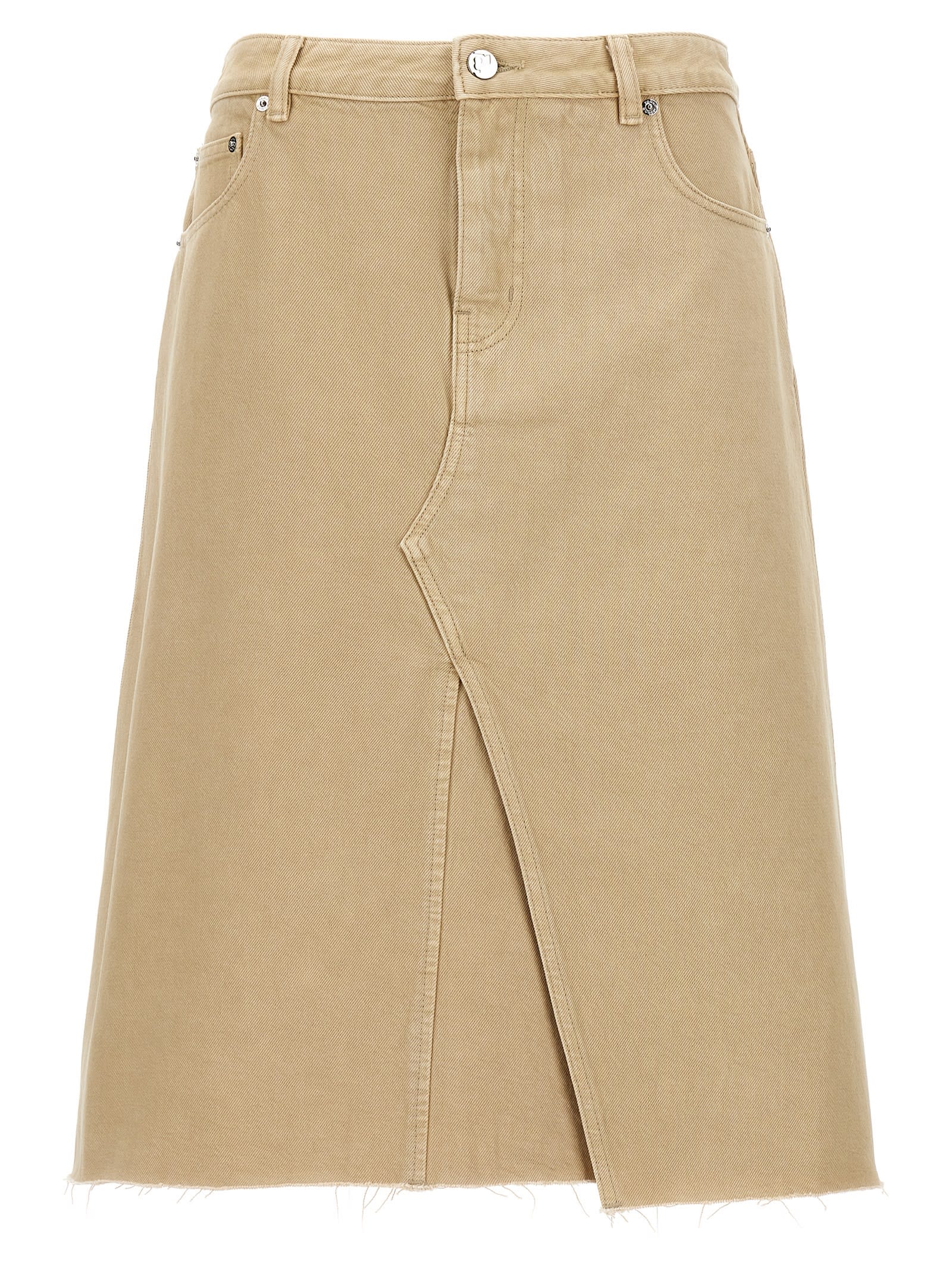 Tory Burch Deconstructed Midi Skirt