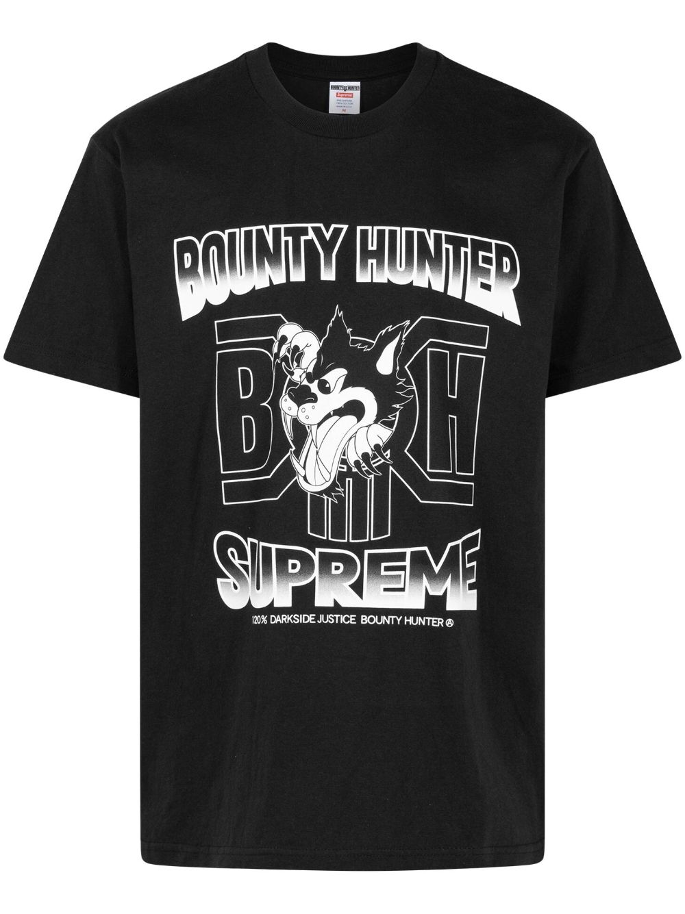 Supreme x Bounty Hunter Wolf T恤 - 黑色
