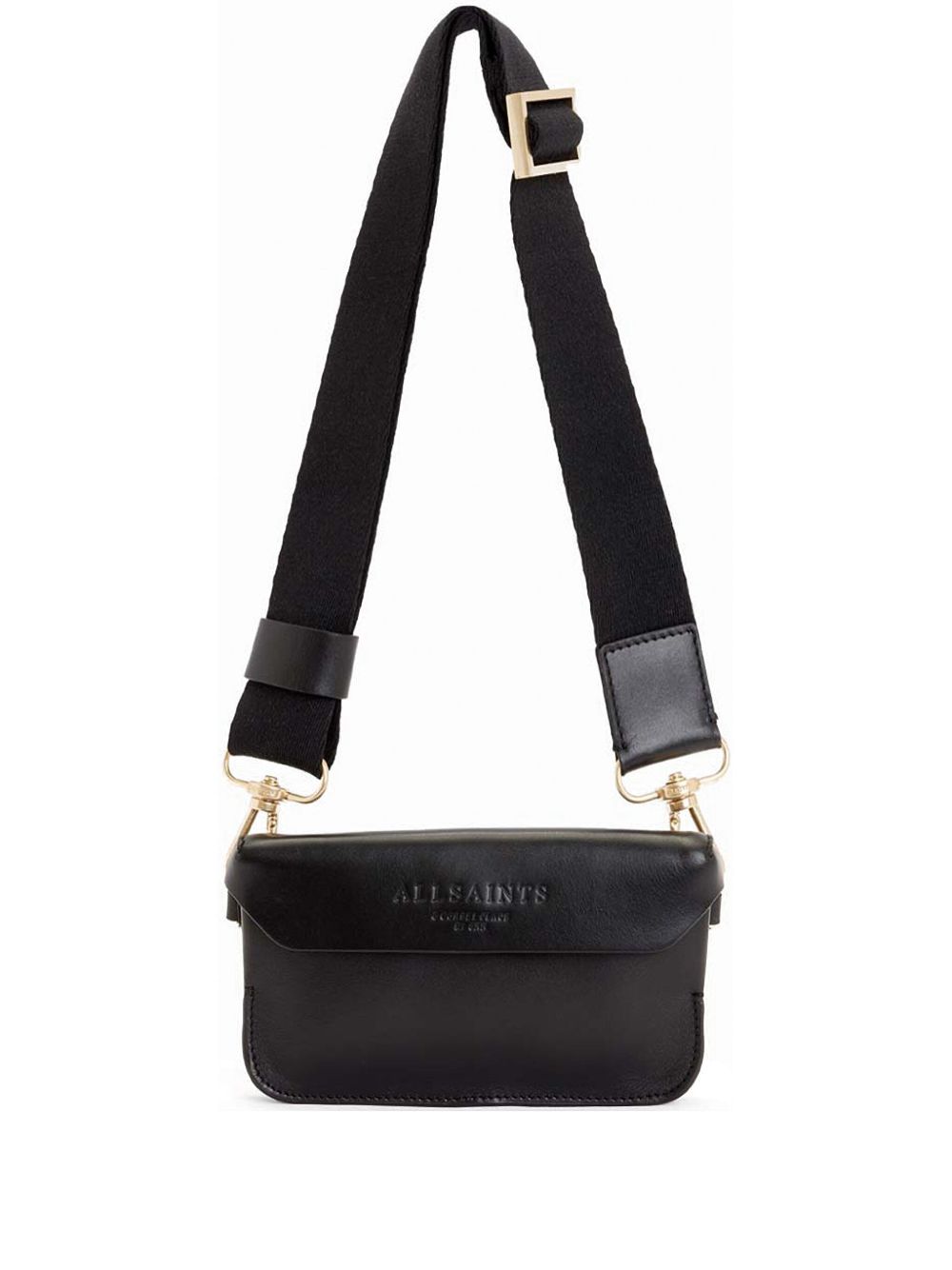 AllSaints Zoe 斜挎包 - 黑色