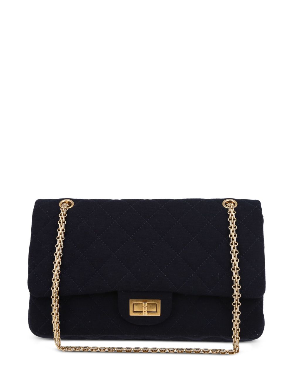 CHANEL Pre-Owned 2.55 Reissue Flap 单肩包（2013年典藏款） - 蓝色