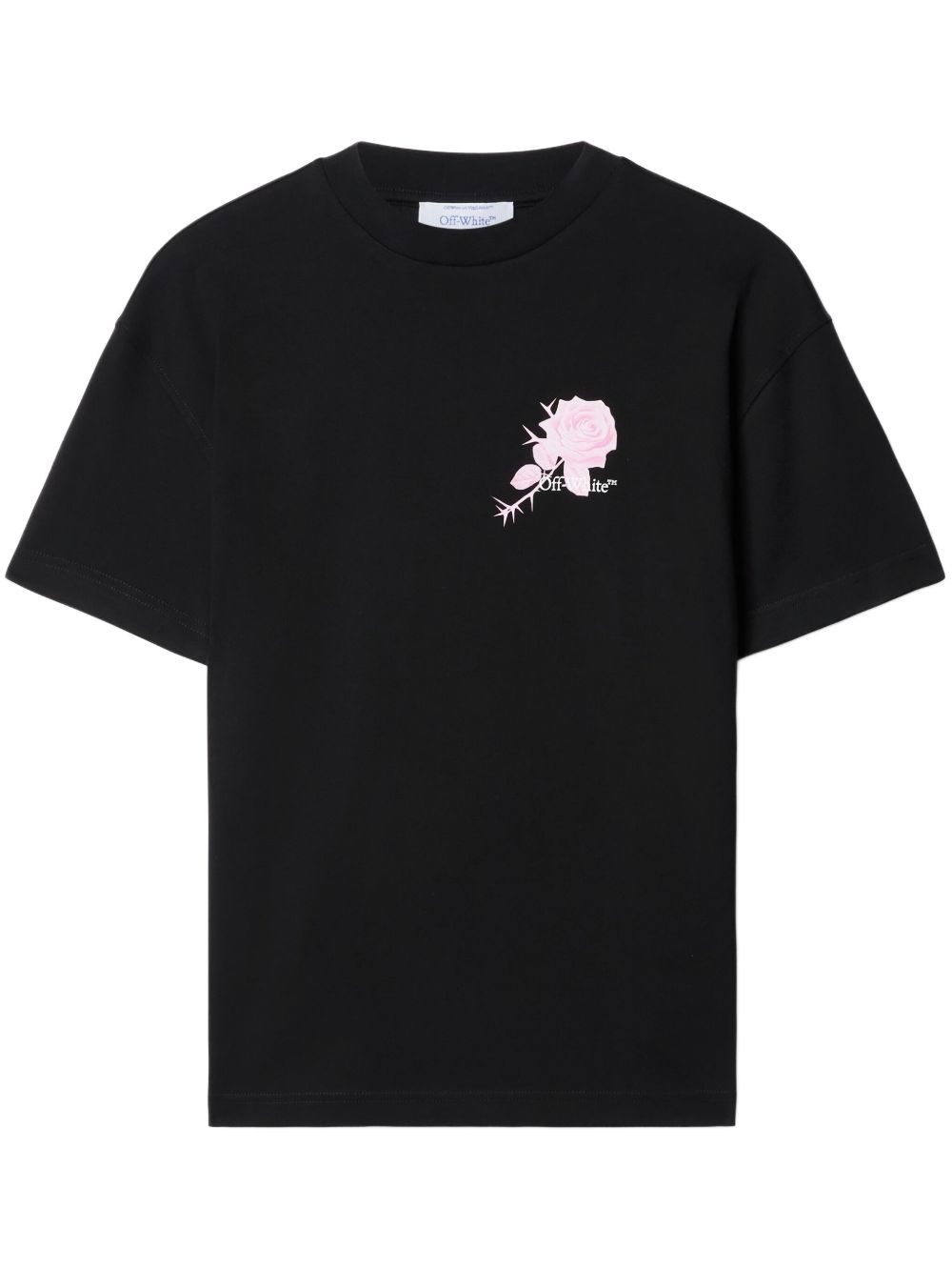Off-White Roses Arrows T恤 - 黑色