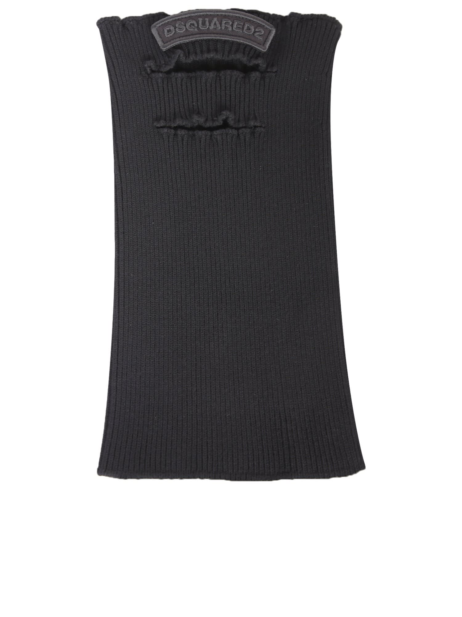 Dsquared2 Balaclava D2 Logo Black
